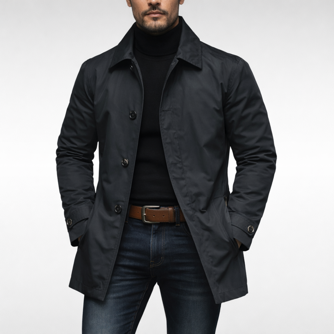 Solvej | Tidløs sofistikeret Urban Frakke til Moderne Style - - Coat - {{ product_tags }