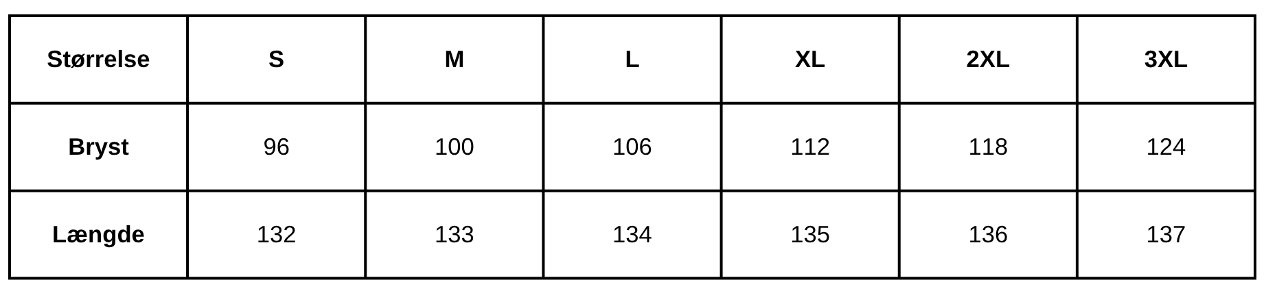 Size Guide