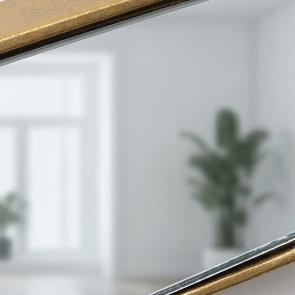 Guldsmed og Sommerfugl Dekorativt Vaegspejl - - Wall Mirror - {{ product_tags }