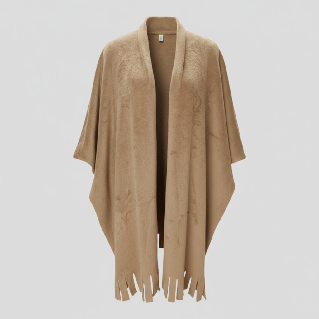 Abia | Elegant Minimalistisk Jakke - Khaki - Kvinders Jakker - {{ product_tags }