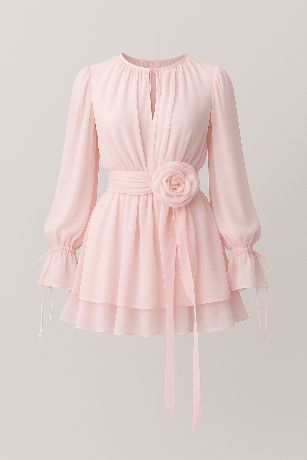 Esther | Korte Sommerkjole til Kvinder - Rosa - Casual kjoler - {{ product_tags }