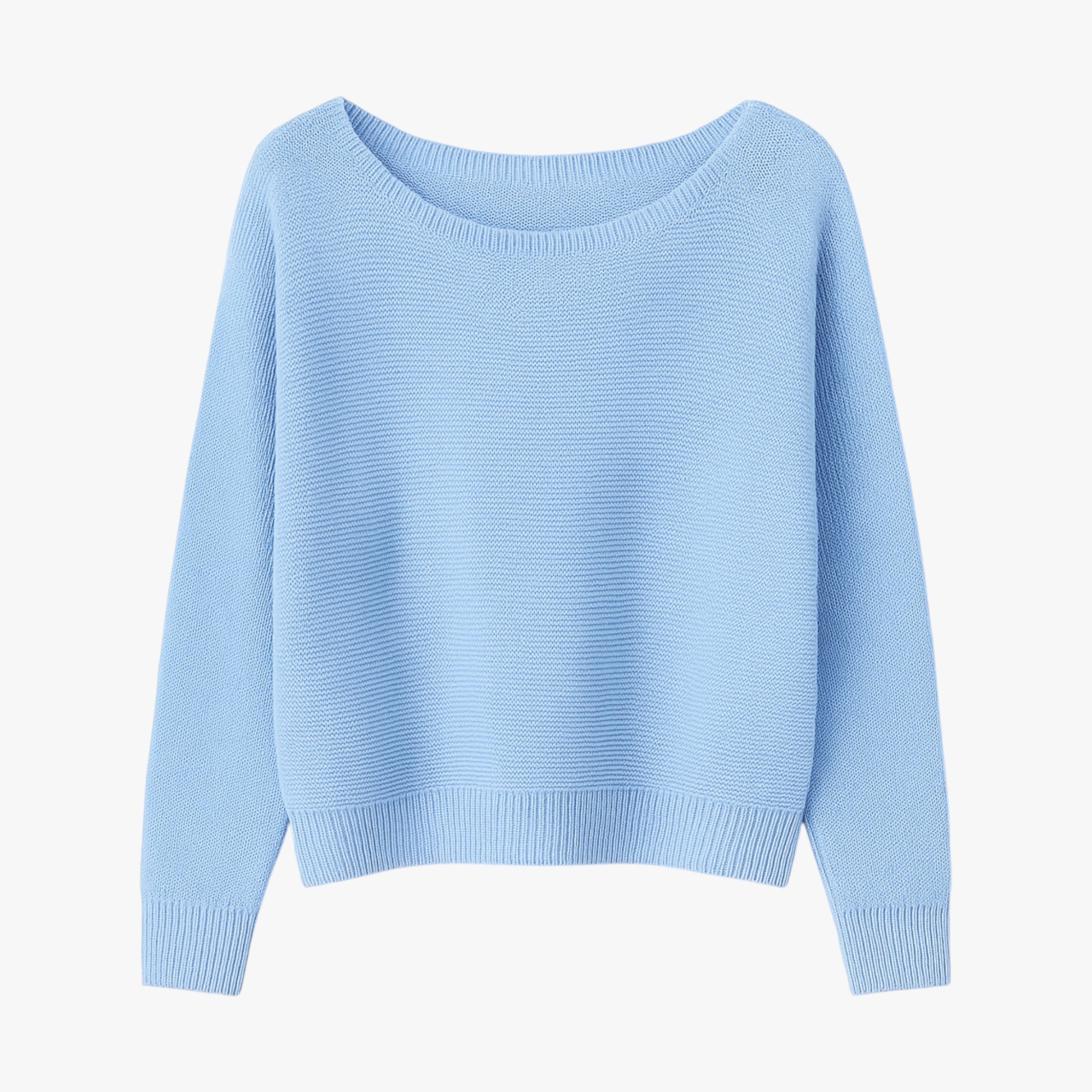 Lyra | Kvinders Blå Sweater og Blomster Nederdel - - Kvinders tøj - {{ product_tags }