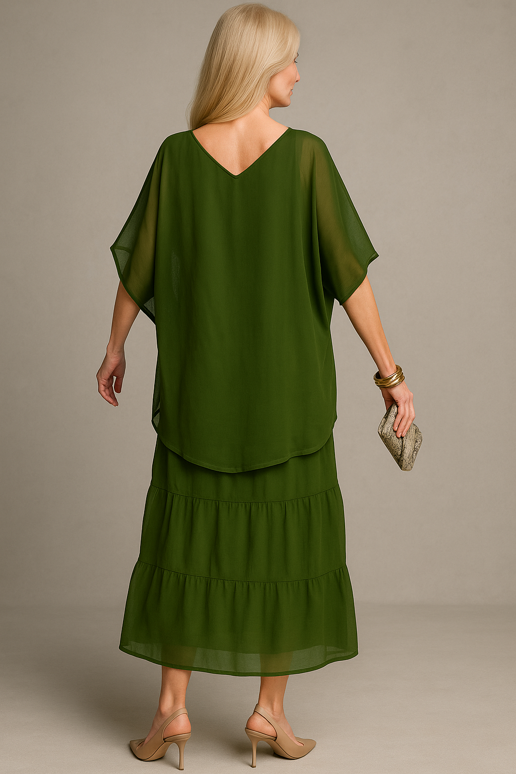 Palma | Kvinders Elegant A-Line Maxi Kjole - - Maxi Kjoler - {{ product_tags }
