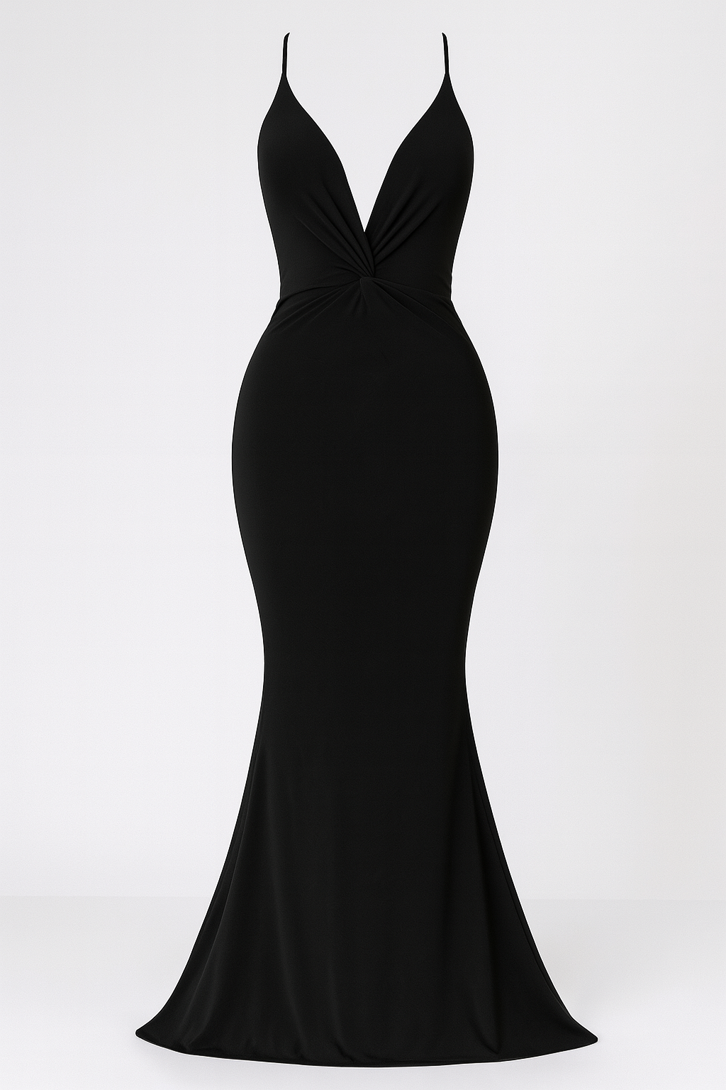 Carol | Kvinders Elegant Aftenkjole Med Komfort - Sort - Kjoler - {{ product_tags }