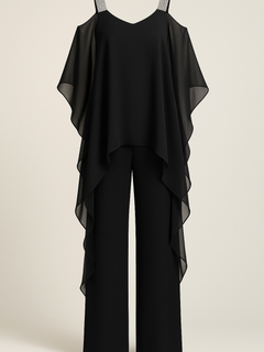 Malta | Kvinders Elegant Asymmetrisk Jumpsuit
