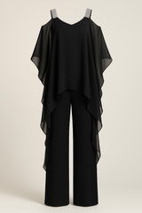 Malta | Women's Elegant Asymmetric Jumpsuit