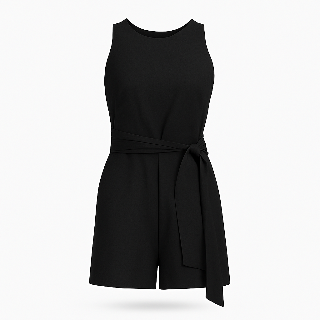 Hazel | Kvinders Elegant Buksedragt Jumpsuit - Sort - Jumpsuits: Jumpsuits - {{ product_tags }