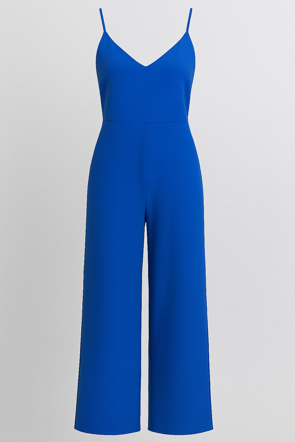 Maribel | Kvinders Elegant Buksedragt Uden Ærmer - Blå - Jumpsuits - {{ product_tags }