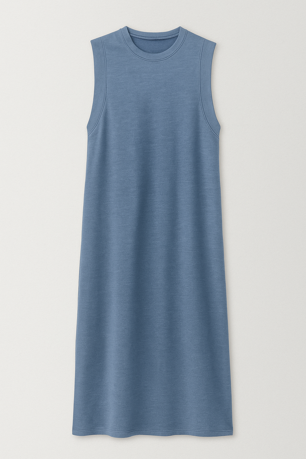 Phoebe | Kvinders Elegant Lang Nederdel med Lommer - Denim Blå - Kvindernes Nederdele - {{ product_tags }