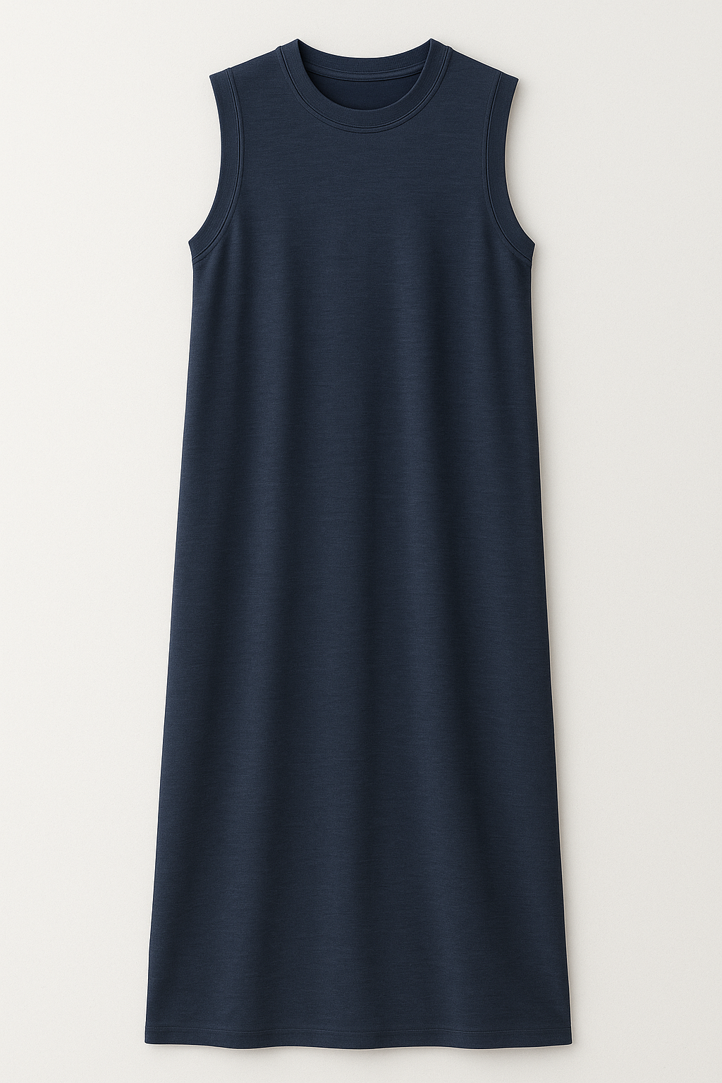 Phoebe | Kvinders Elegant Lang Nederdel med Lommer - Navy Blå - Kvindernes Nederdele - {{ product_tags }