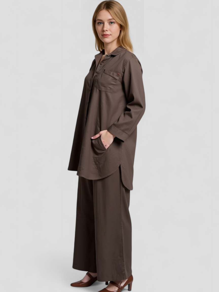 Gaile | Kvinders Elegant Linned Sæt - - Tøj sæt - {{ product_tags }