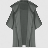 Mikte | Women's elegant midi coat in cotton