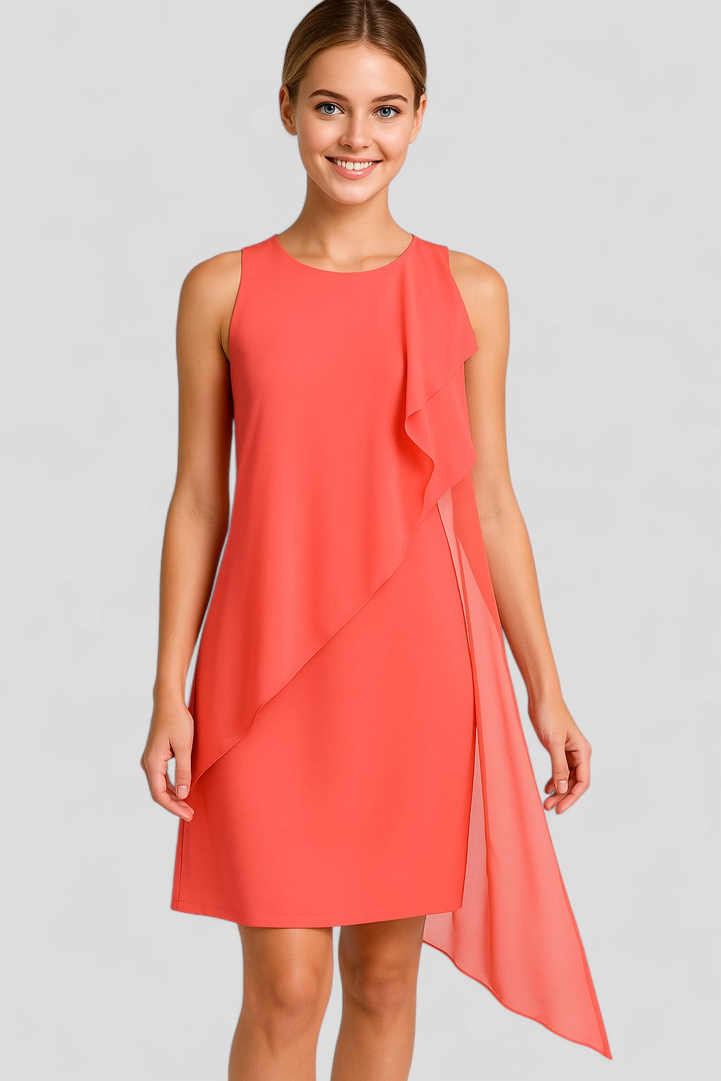Edita | Kvinders Elegant Sommerkjole Uden Ærmer - - Kjoler - {{ product_tags }