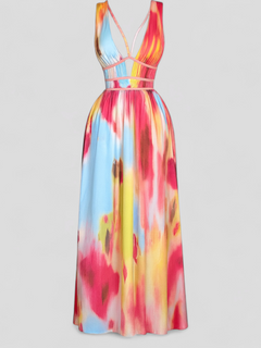 Fia | Kvinders Elegant Lang Maxi Kjole