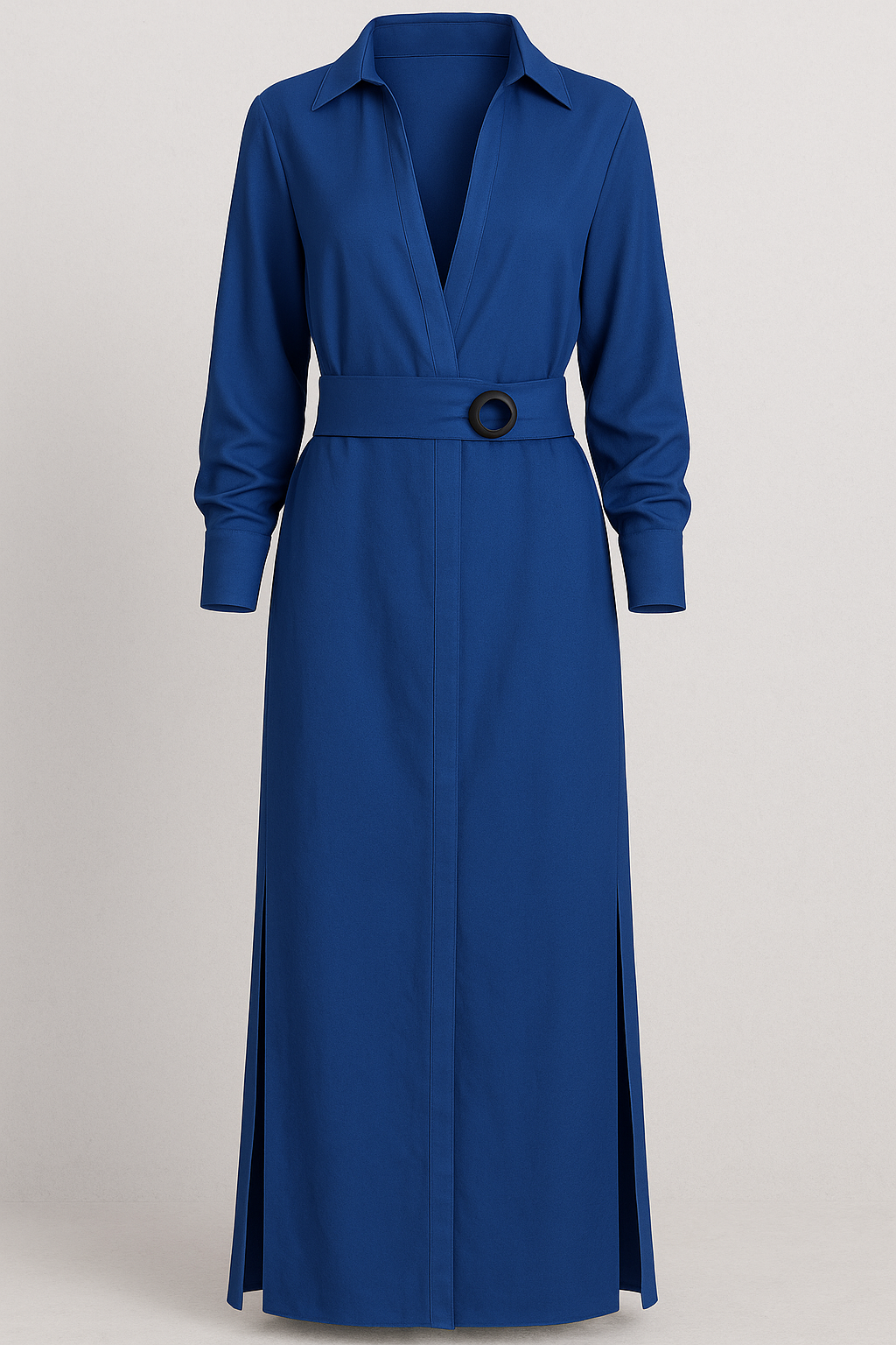 Maggie | Kvinders Elegant Maxi Kjole - Blå - Kvinders Kjoler - {{ product_tags }