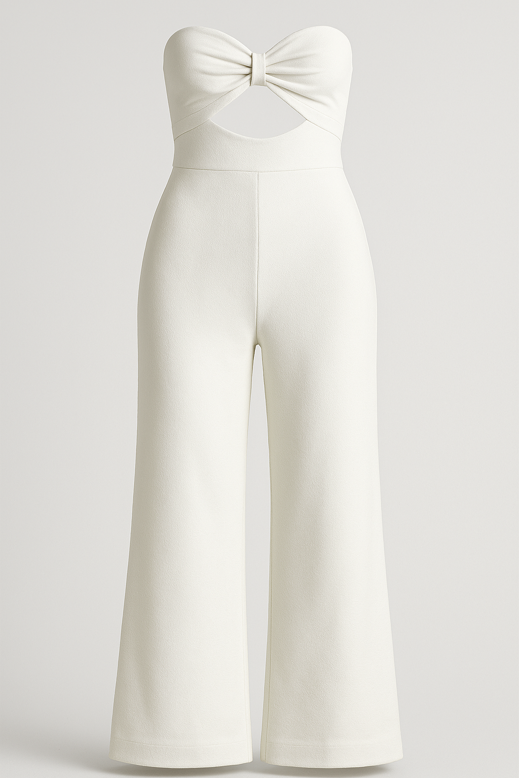 Brenda | Kvinders Elegant Jumpsuit med Komfort - Hvid - Kvinders tøj - {{ product_tags }