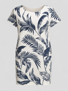 Carmine | Kvinders Komfortable Casual Kjole med Print