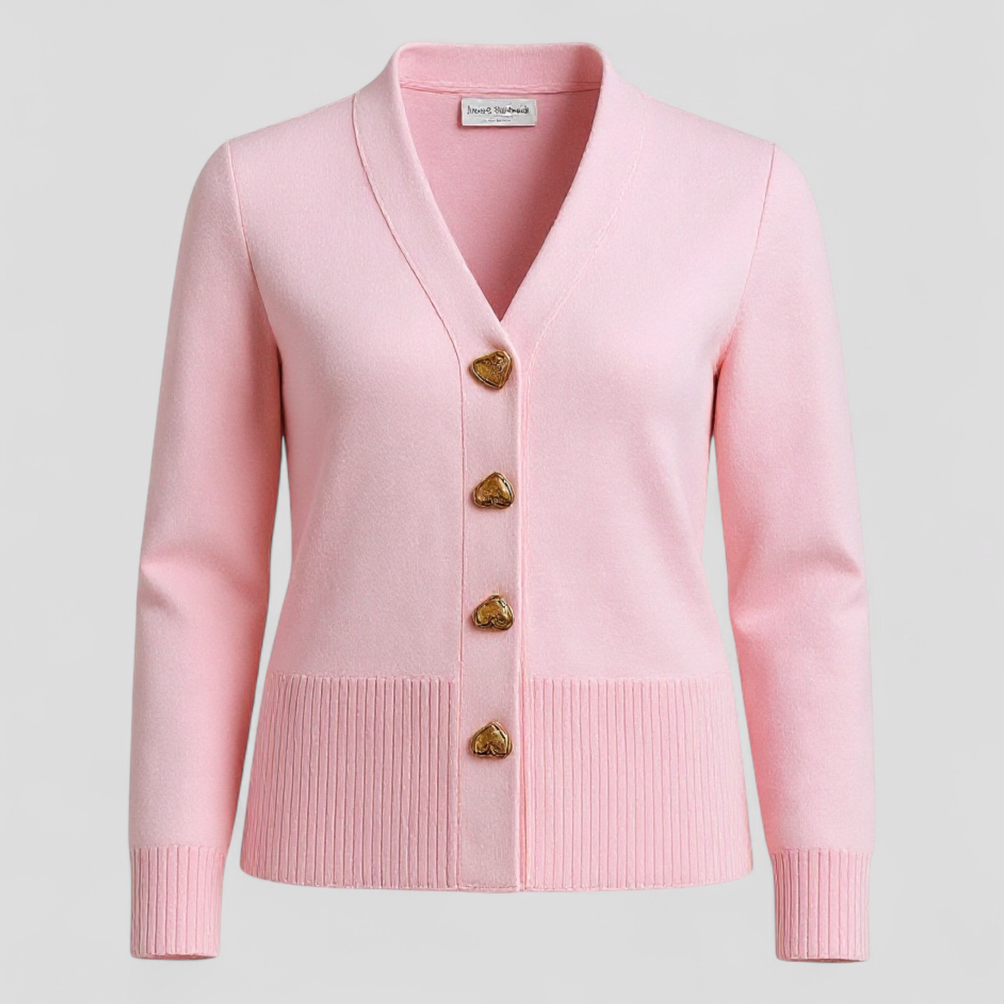 Doretta | Kvinders Komfortable Uld Sweater - Rosa - Sweatre - {{ product_tags }