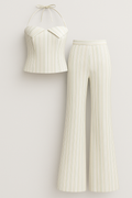 Camilla | Set ușor de vară pentru femei, cu top și pantaloni