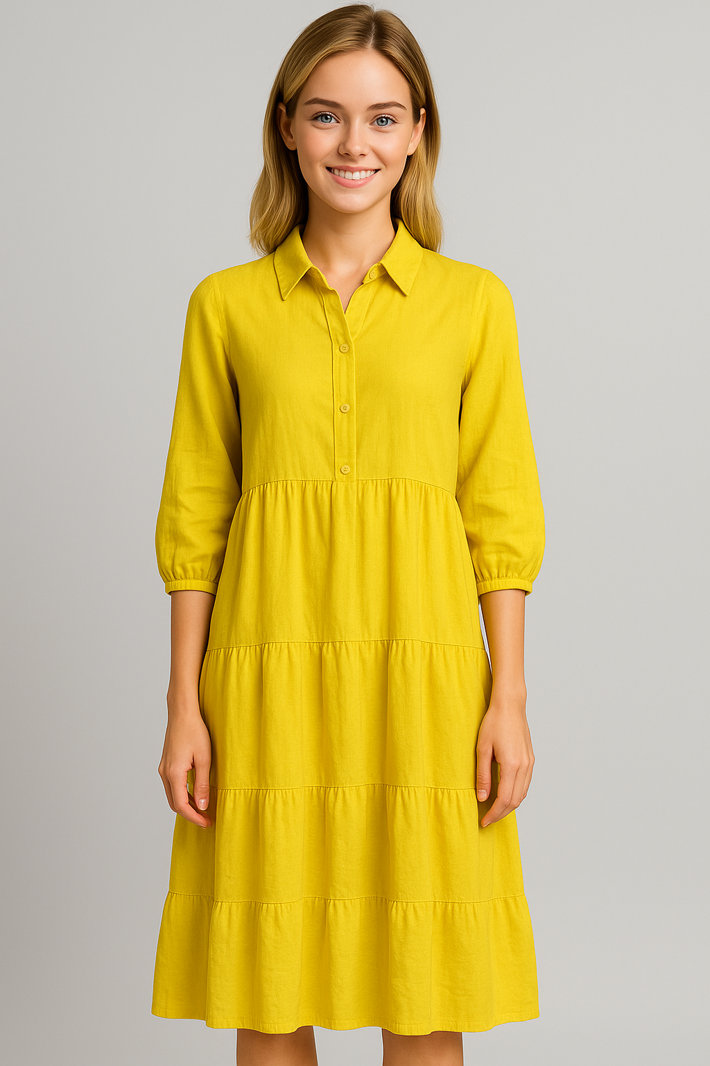 Cala | Kvinders Minimalistisk Lange Kjole - - Kjoler - {{ product_tags }