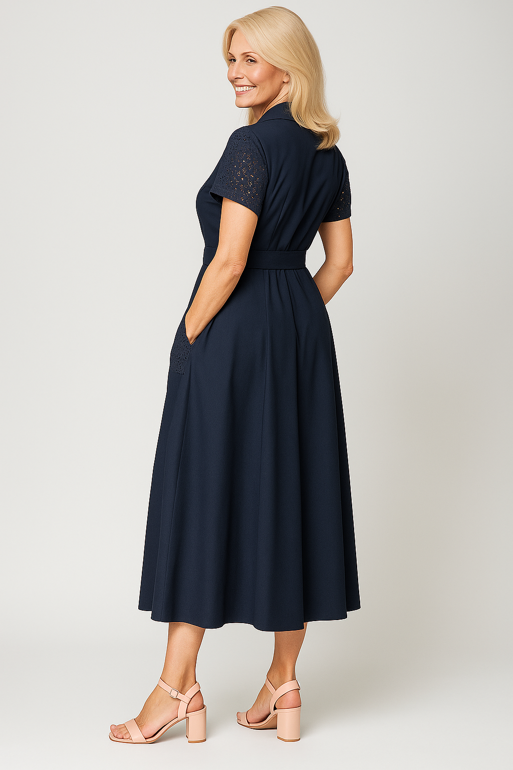 Marsha | Kvinders V-Hals Kjole - - Kvinders Kjoler - {{ product_tags }