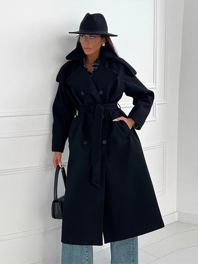 Brianna | Kvinders Vintage Lang Frakke - - Kvinders frakker og jakker - {{ product_tags }