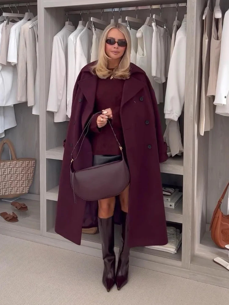 Brianna | Kvinders Vintage Lang Frakke - - Kvinders frakker og jakker - {{ product_tags }