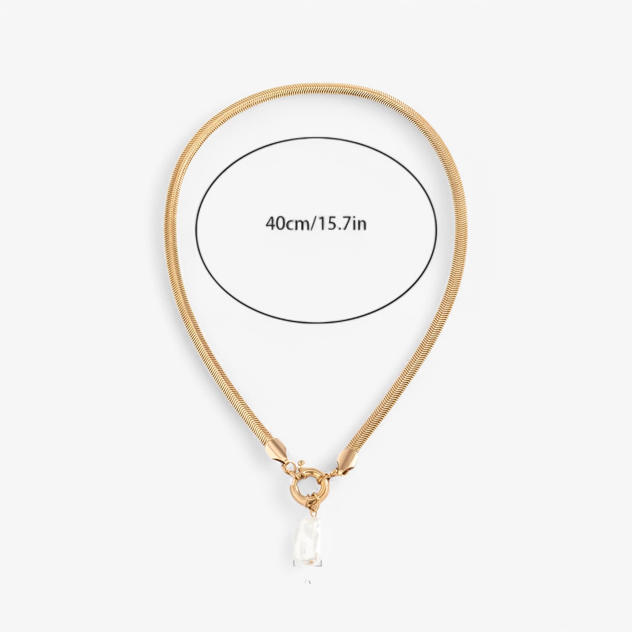 Isabella | Parel Elegance Hanger - Guld - women's fashion - {{ product_tags }