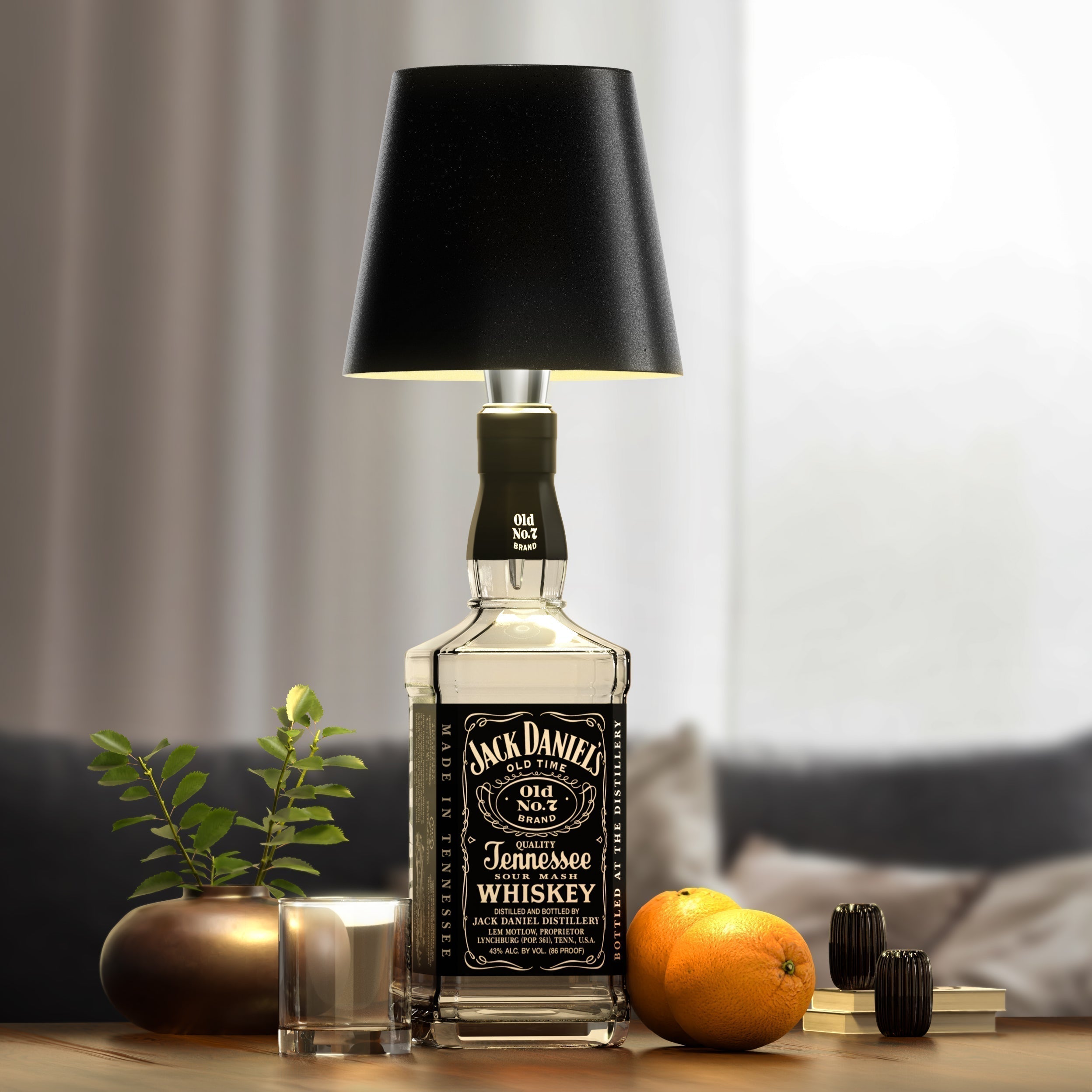 ARIA - Trådlampe til Flaske - Bærbar og Stilfuld Belysning - - house & garden - {{ product_tags }