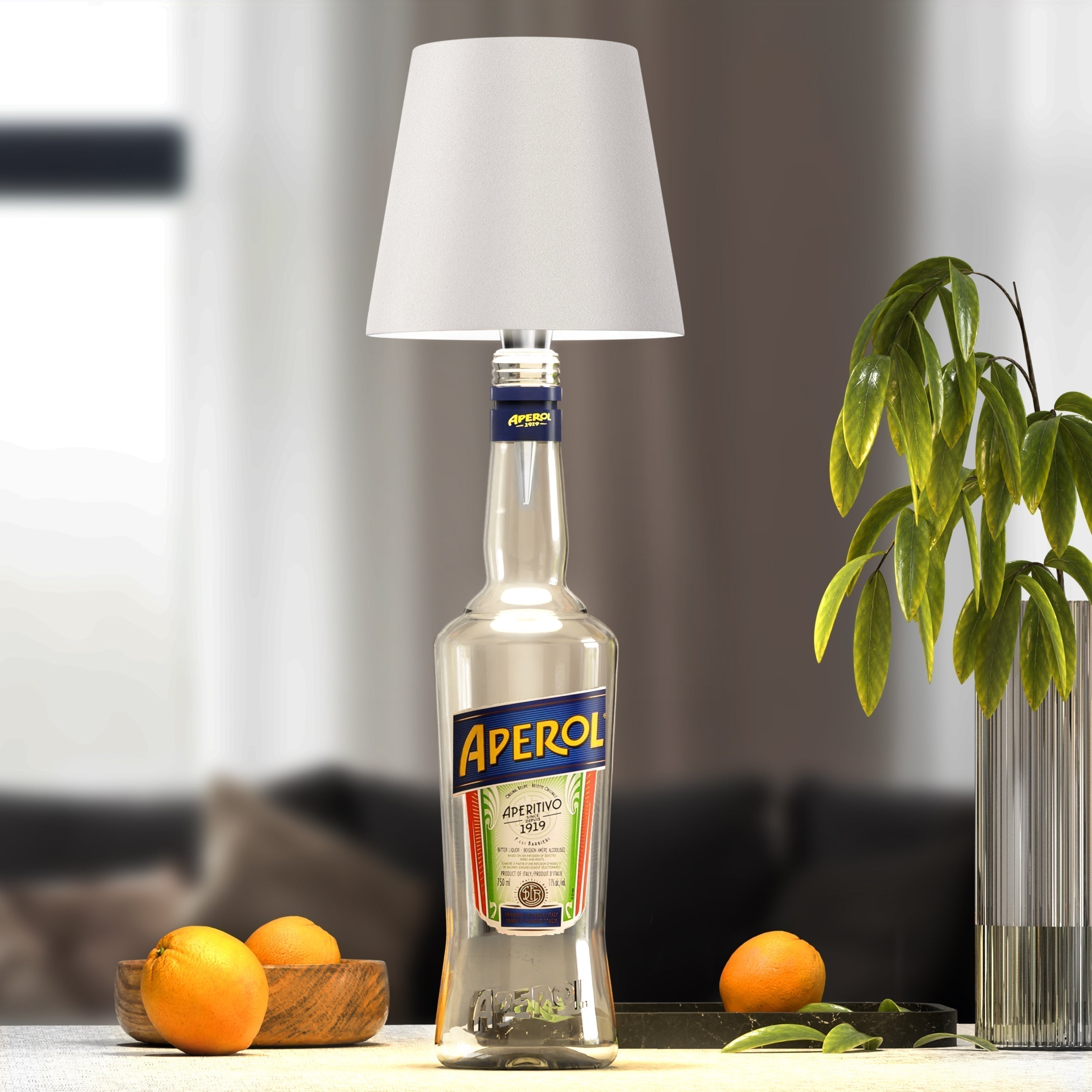 ARIA - Trådlampe til Flaske - Bærbar og Stilfuld Belysning - - house & garden - {{ product_tags }