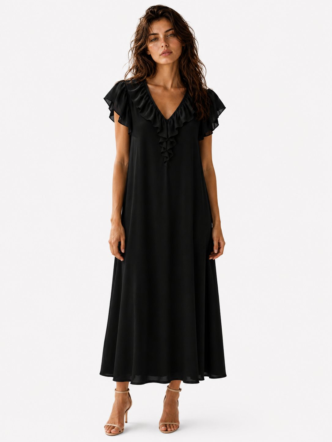 Camellia | Rochie boemă lungă
