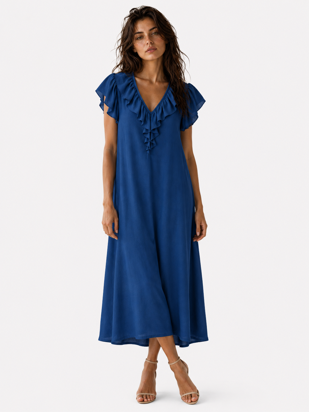 Camellia | Rochie boemă lungă
