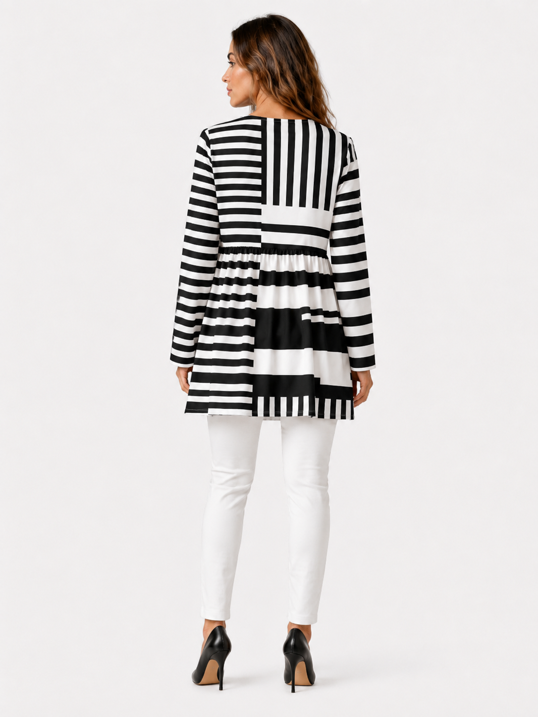 Sophie | Long V-Neck Blouse
