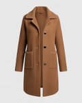 Liliosa | Abrigo largo de invierno para mujer en mezcla de lana