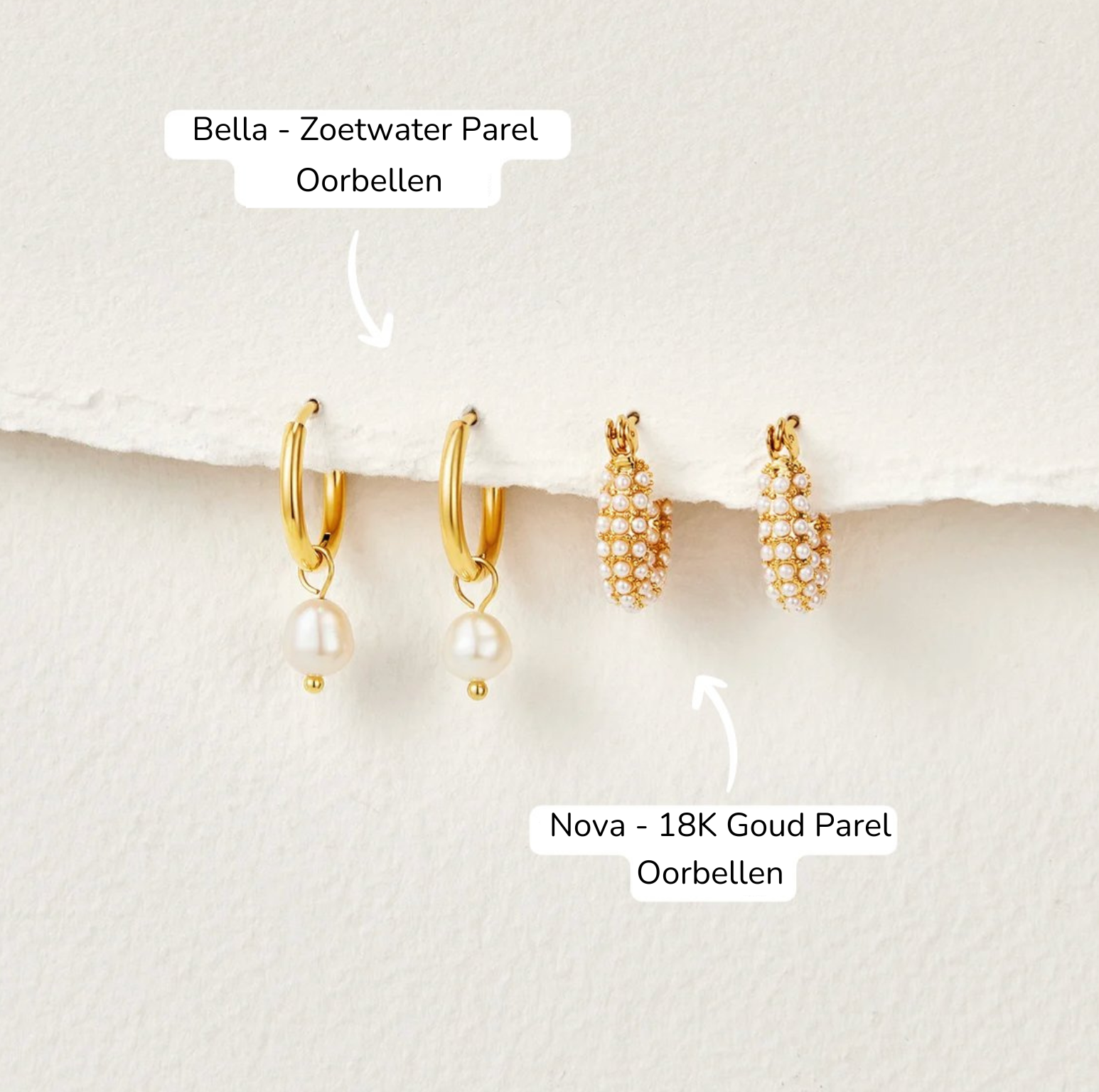 Isabel perleøreringe - - other - {{ product_tags }