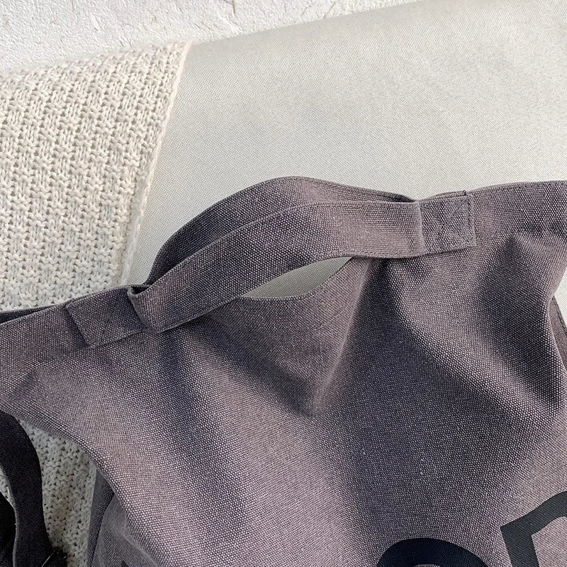 Vibe - taske i lærred med synligt print - - bags - {{ product_tags }