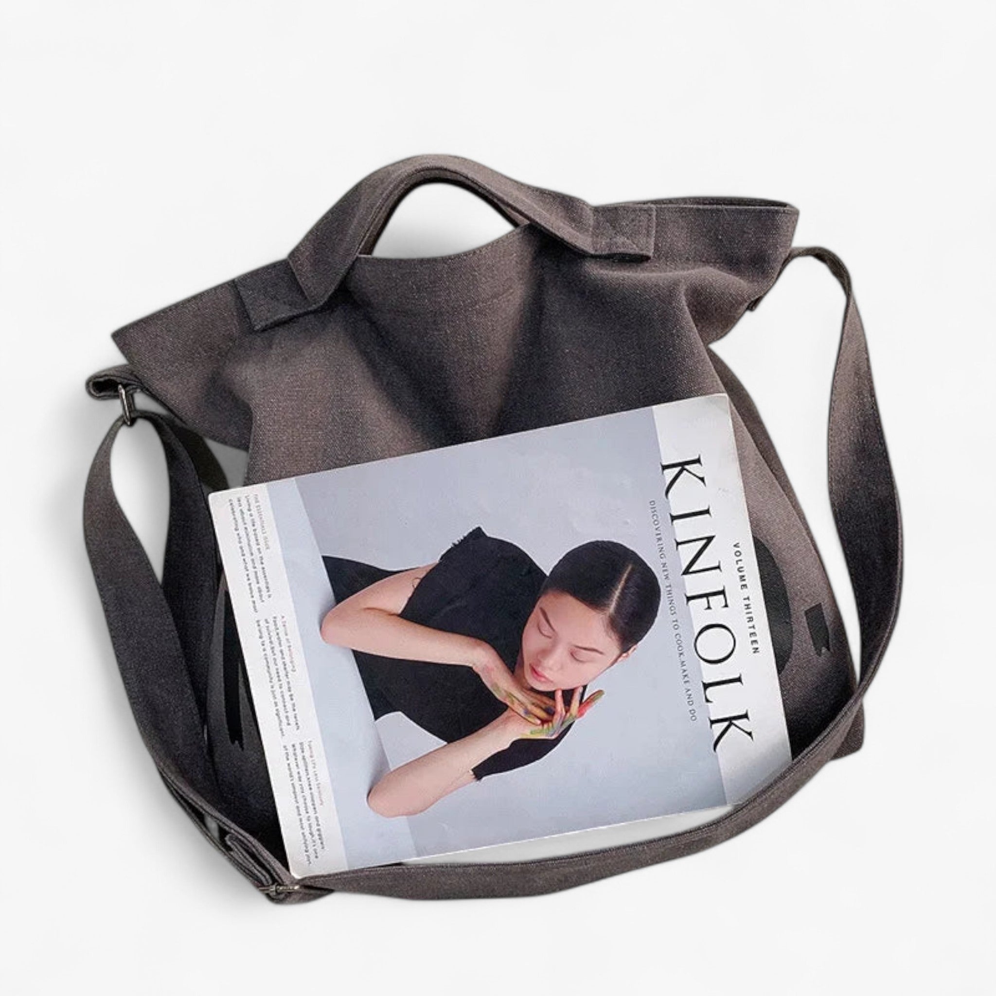 Vibe - taske i lærred med synligt print - - bags - {{ product_tags }