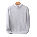 Herre Cashmere Striktrøje - Blød Uldpullover