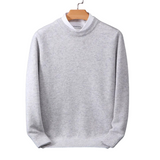 Herre Cashmere Striktrøje - Blød Uldpullover