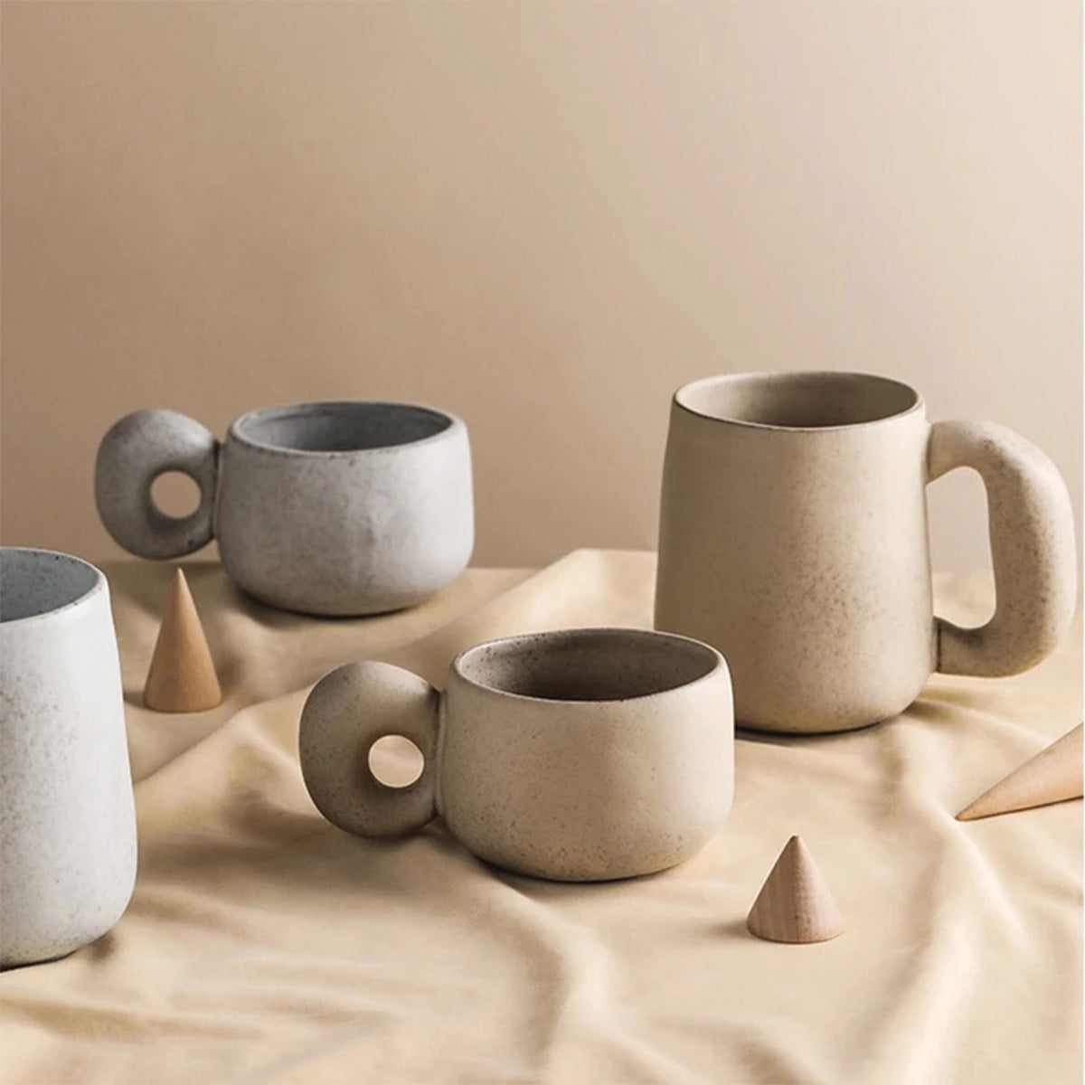 Louv Håndlavede Stenmugger | Unik Keramikservice - - house & garden - {{ product_tags }