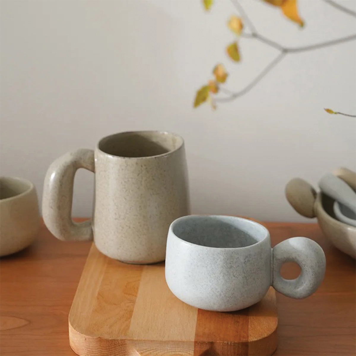 Louv Håndlavede Stenmugger | Unik Keramikservice - - house & garden - {{ product_tags }