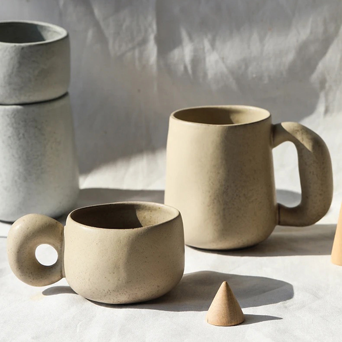 Louv Håndlavede Stenmugger | Unik Keramikservice - - house & garden - {{ product_tags }