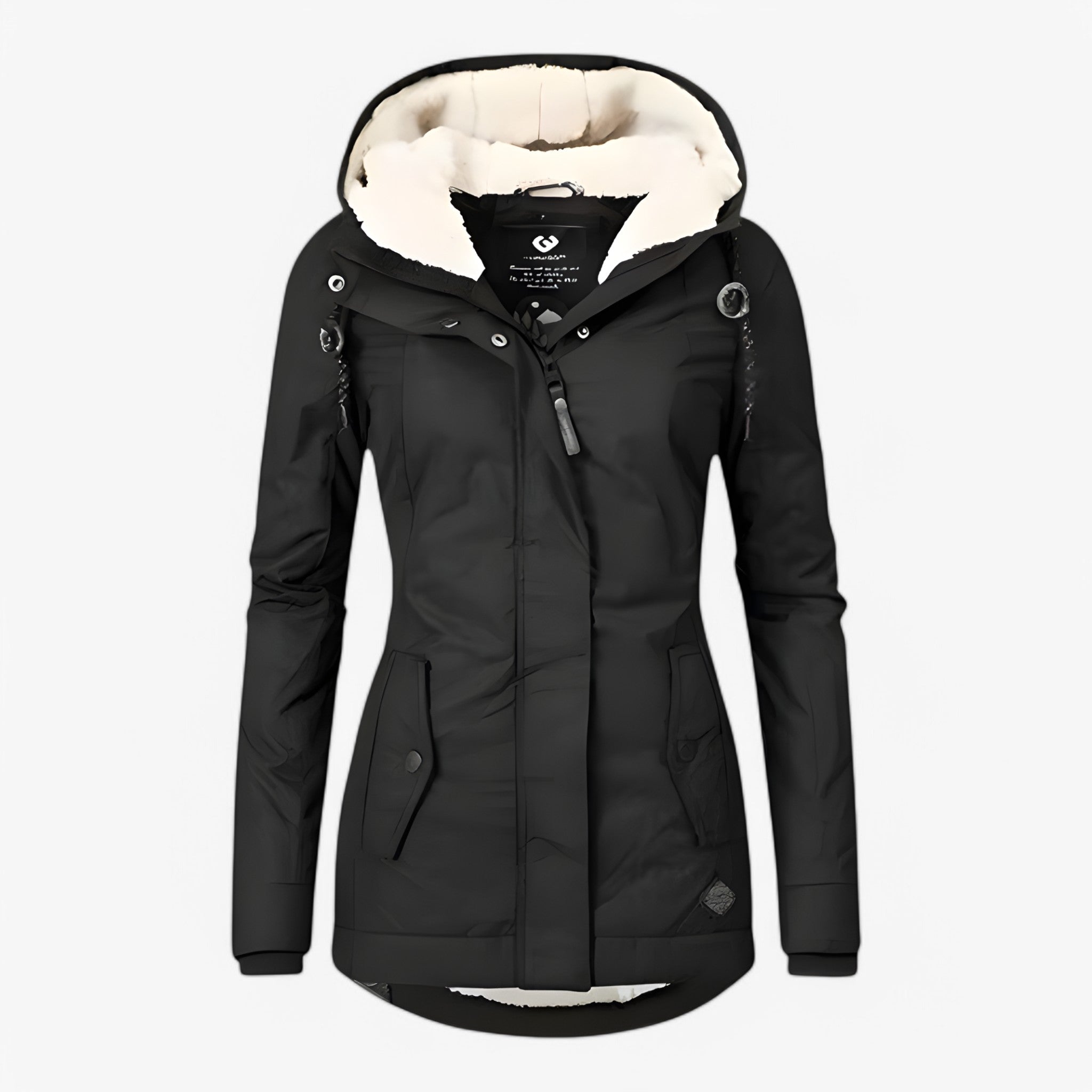 Freya | Vinterjakke - Sort - winter - {{ product_tags }