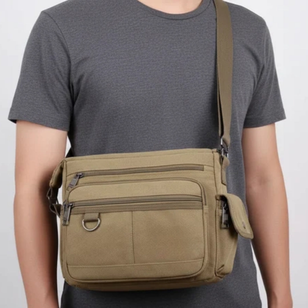 Crossbody Taske - Sikker RFID-Beskyttelse og Justerbar Rem