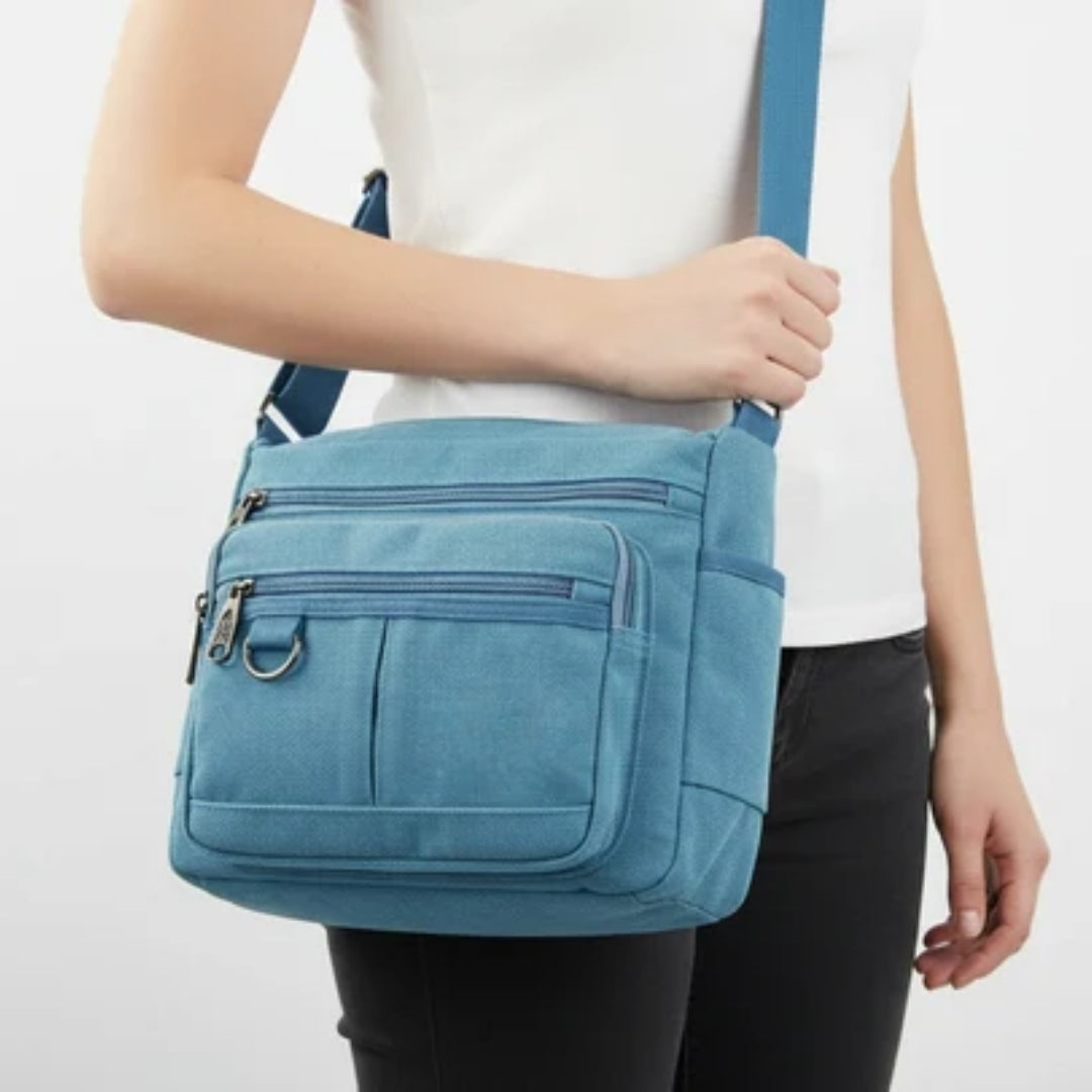 Crossbody Taske - Sikker RFID-Beskyttelse og Justerbar Rem