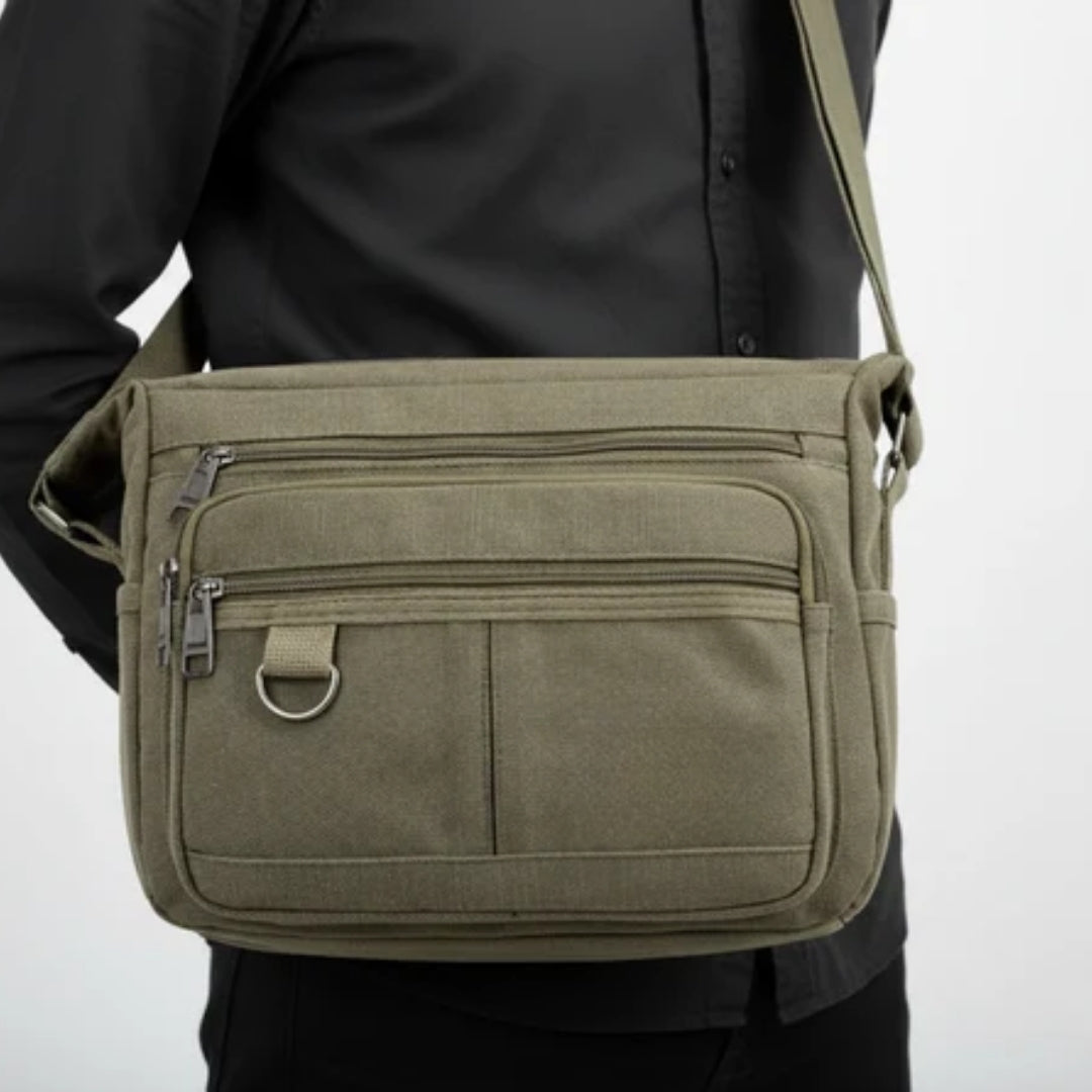 Crossbody Taske - Sikker RFID-Beskyttelse og Justerbar Rem