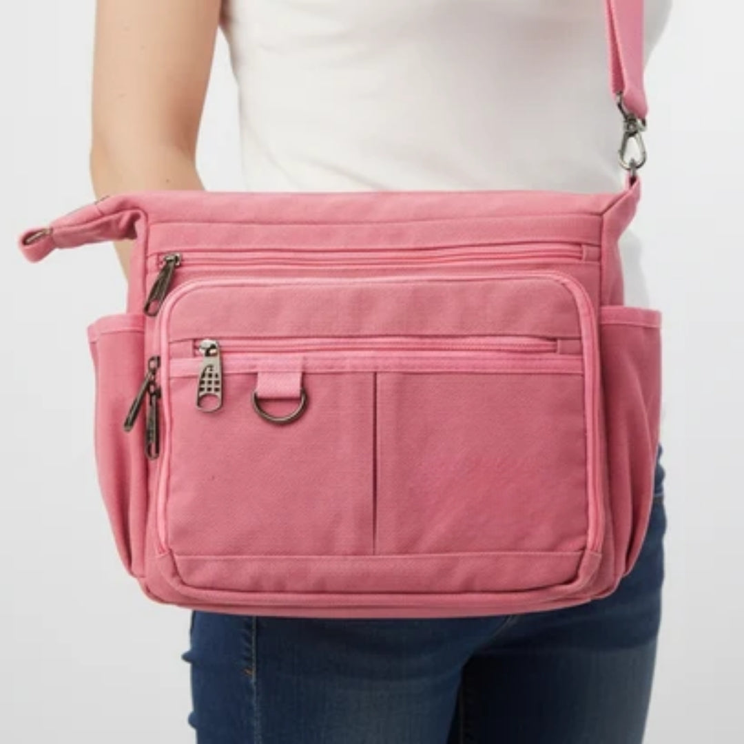 Crossbody Taske - Sikker RFID-Beskyttelse og Justerbar Rem
