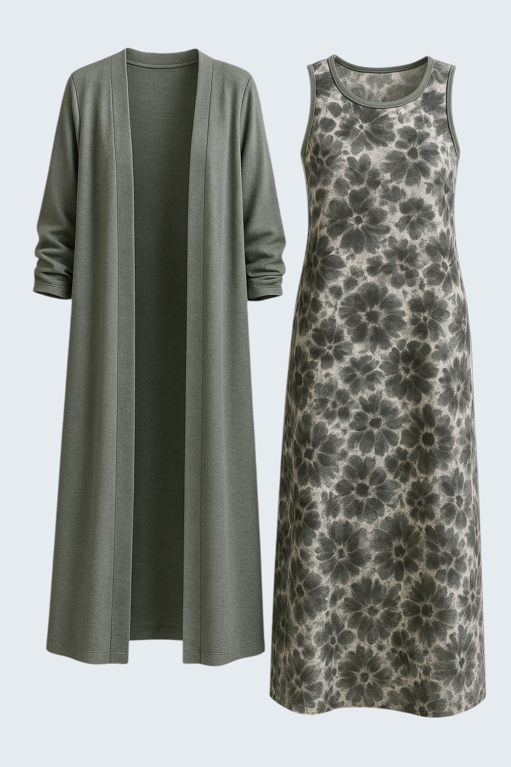 Laverne | Matchende Sæt Dame - Elegant Blazer Sæt - Grå - Kvinders tøj - {{ product_tags }