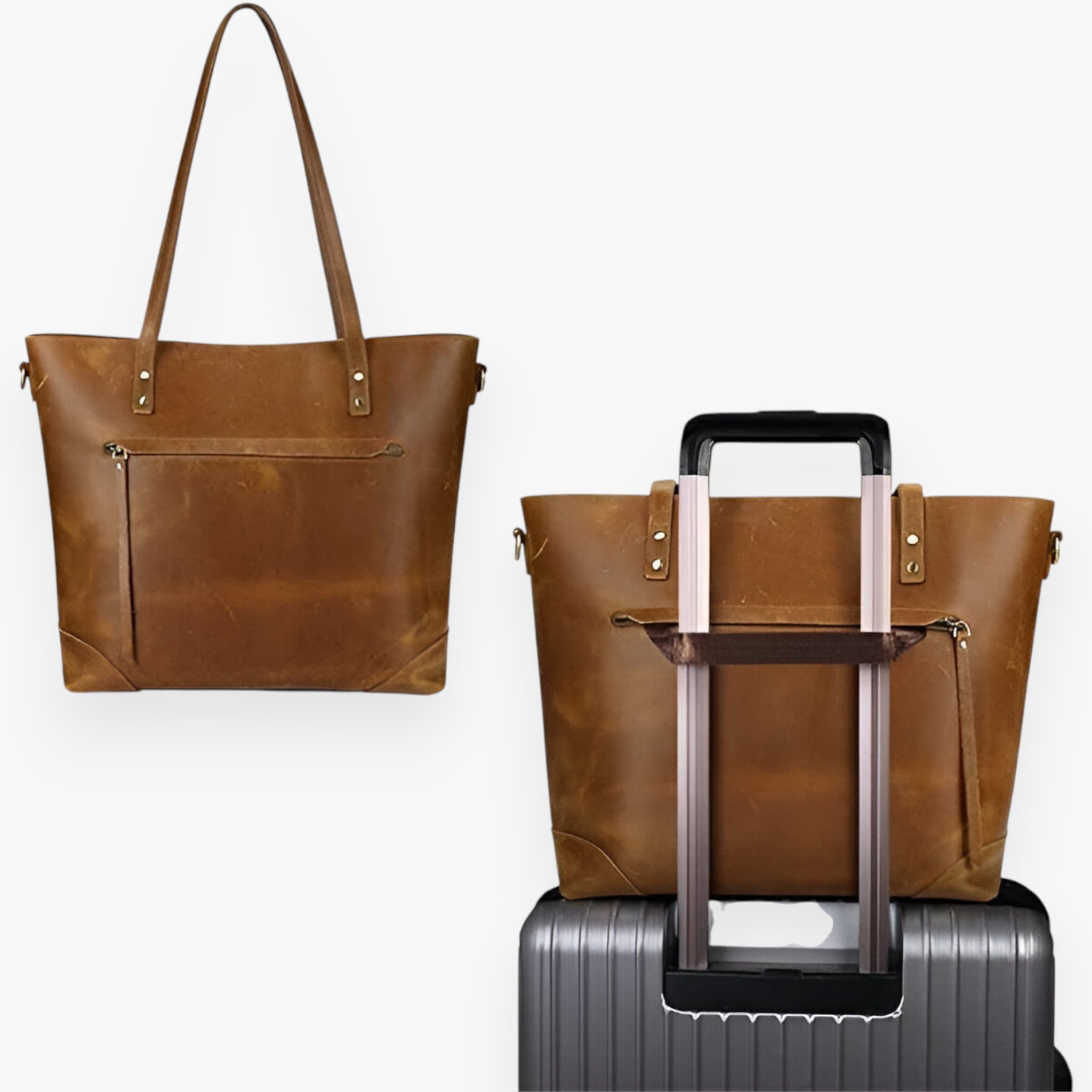 Maveron | Vintage læder taske - - bags - {{ product_tags }