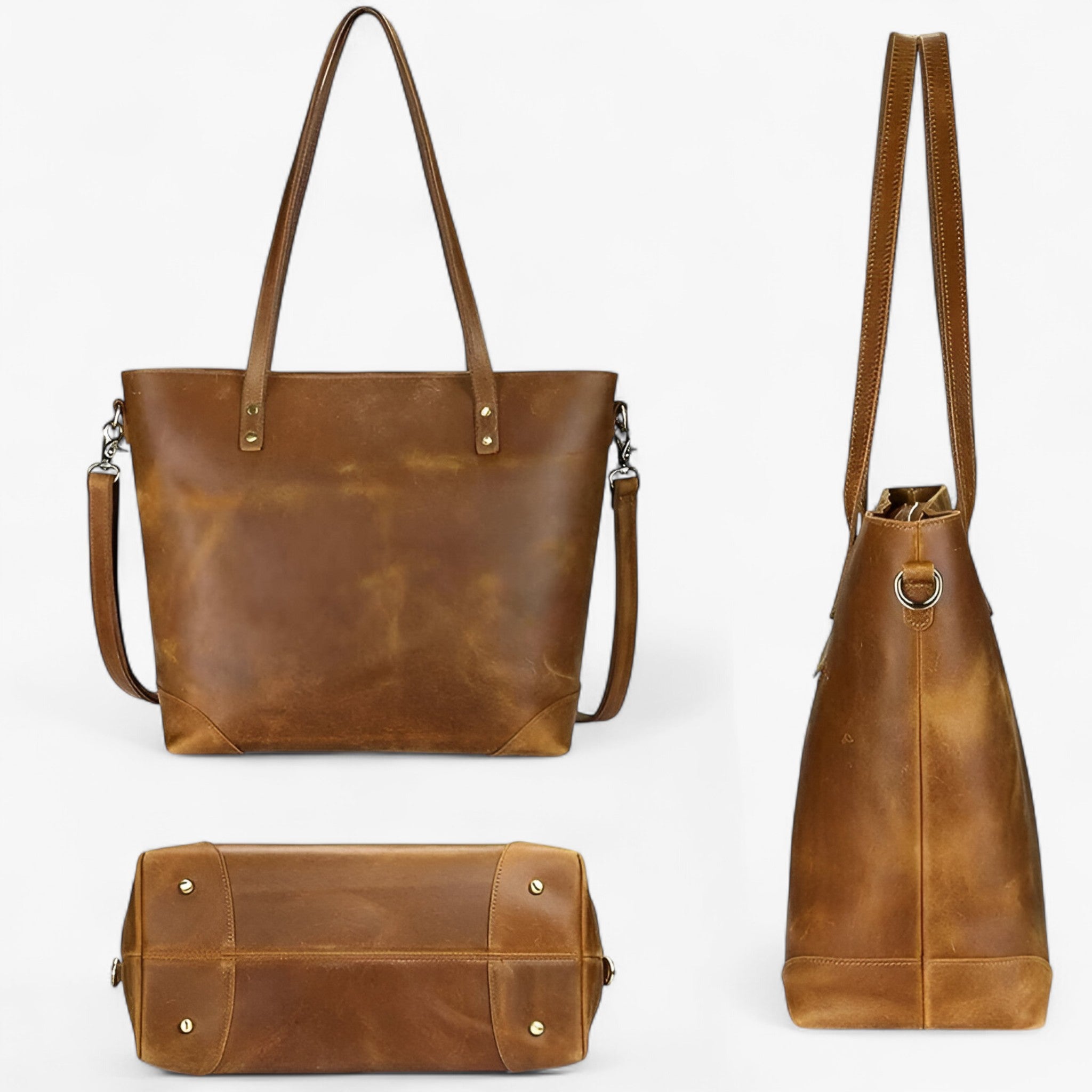 Maveron | Vintage læder taske - - bags - {{ product_tags }